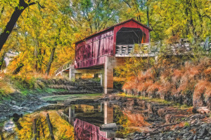 Sugar Creek Covered Bridge 4  Glenarm IL